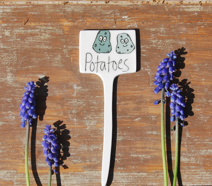 Potatoes Garden Marker